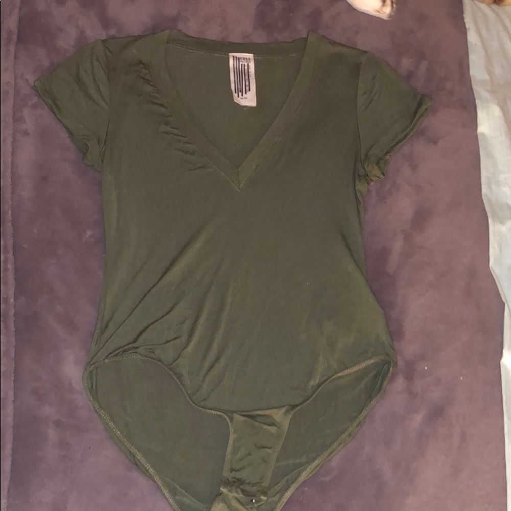 Free people body suit low cut